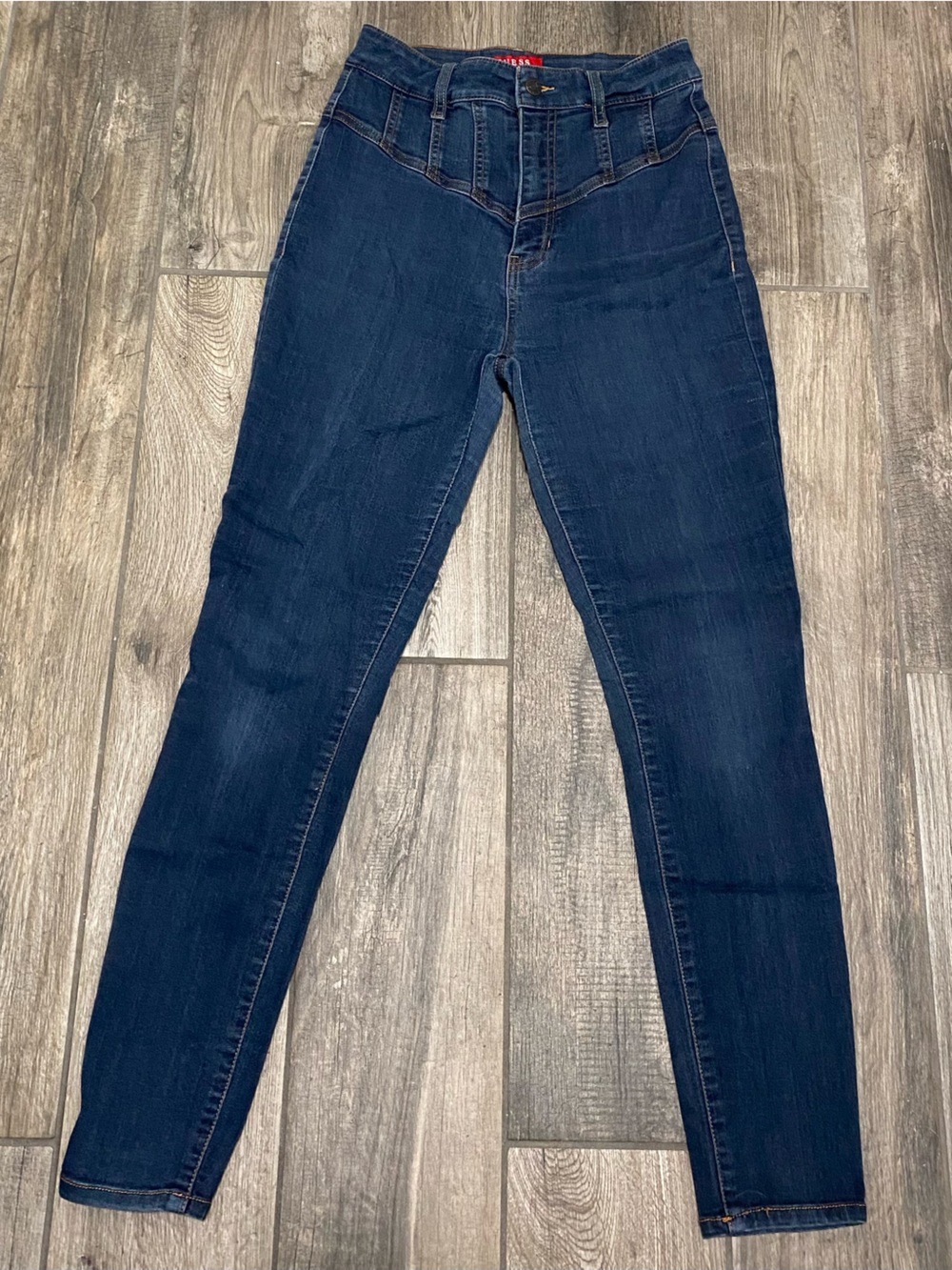 Guess Women's Dark Blue Skinny Jeans